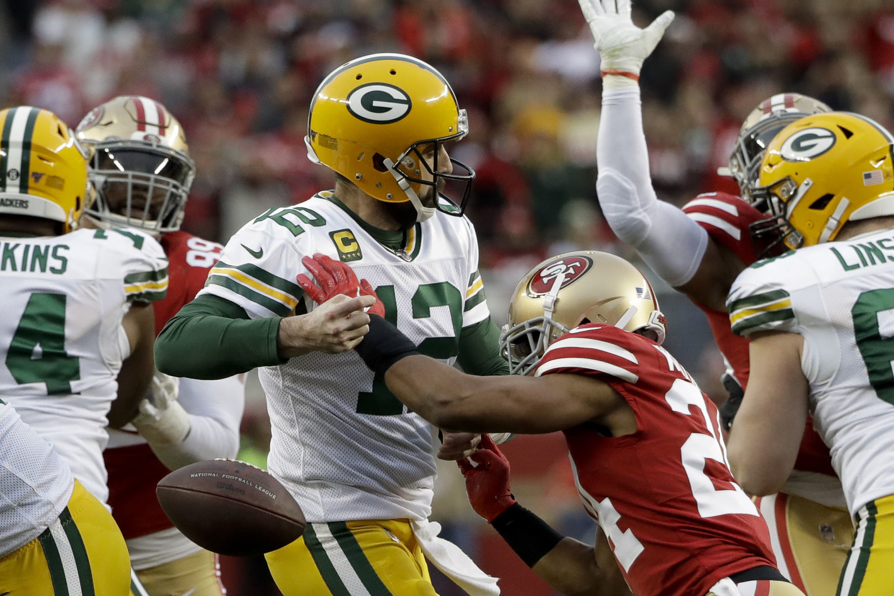 49ers 37, Packers 20